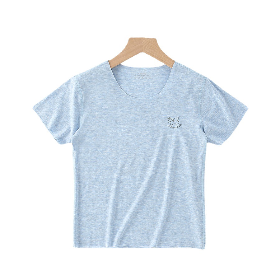 儿童t恤薄款莫代尔无痕夏季男童短袖女孩宝宝上衣半袖打底衫夏装,淘宝优惠券,粉丝福利购,淘宝优惠卷