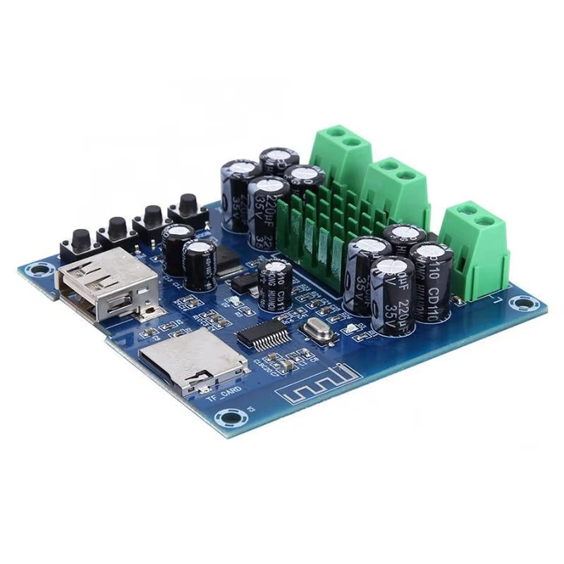 TPA3116D2蓝牙功放板 集成蓝牙 U盘 TF卡播放 放大板双50W - 图3