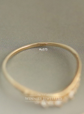 日系轻奢公主之冠小清新皇冠戒指高级感百搭复古小众简约指环