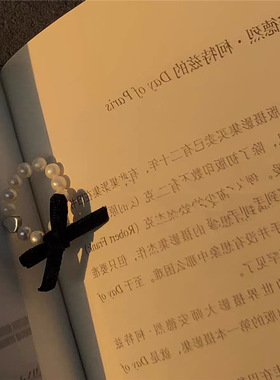 黑色蝴蝶结戒指~复古ins丝绒桃心