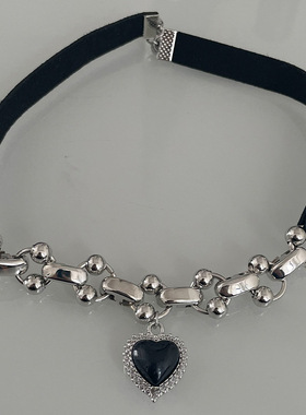 暗黑甜酷辣妹小众设计choker项圈