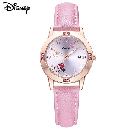 迪士尼儿童手表女孩只看时间电子小学生女生10岁女童生日礼物新年 - 图3