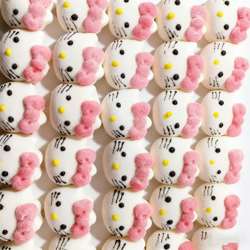 小兔棉花糖烘焙蛋糕装饰冰粉卡通糖果网红躺平鸭小猪造型独立包装,淘宝优惠券,粉丝福利购,淘宝优惠卷