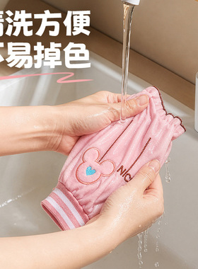 护袖套可爱秋冬女款画画写字办公上班耐脏防污加厚羽绒服套袖