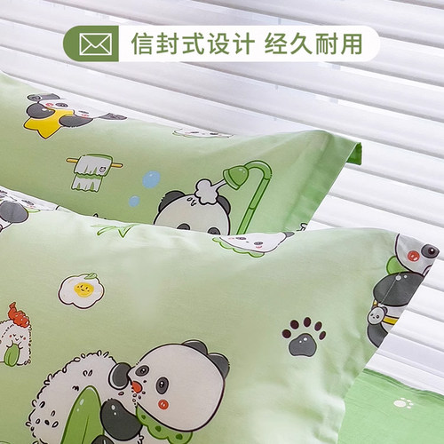 卡通纯棉枕套一对装48x74cm儿童枕头套全棉枕芯内胆套单个装30x50 - 图3