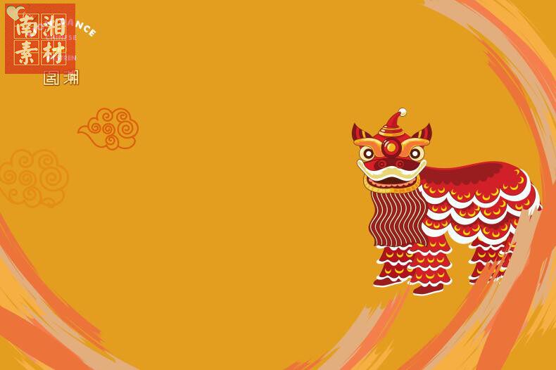 百天满月宝宝国潮素材分层影楼摄影后期PS抠图模板换背景合成设计