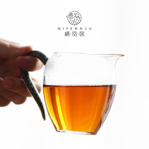 栖凤居无言2007年安化黑茶金花手筑茯砖茶黑茶100g散茶/950g茶砖 - 图2