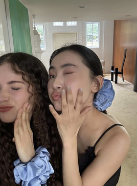 缎面高级感~日常好用百搭大肠发圈高弹力耐用扎头发皮筋女发绳