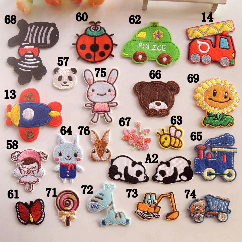 卡通衣服补丁贴布贴时尚图案贴裤子装饰羽绒修