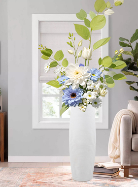 景德镇陶瓷大号欧式风落地花瓶