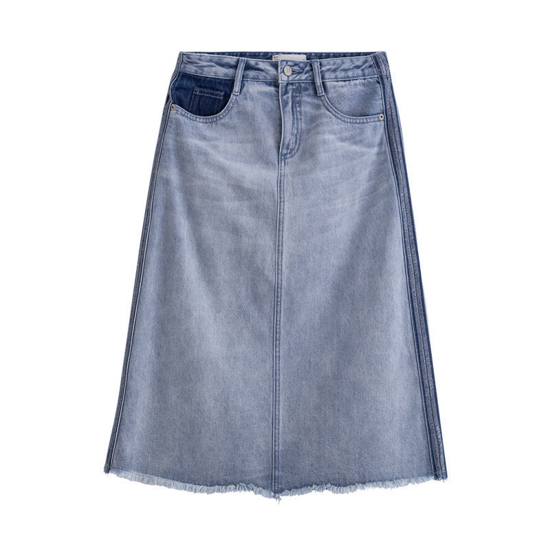 茵曼旗舰店带2020夏装新款女半身裙 茵曼田田极客半身裙