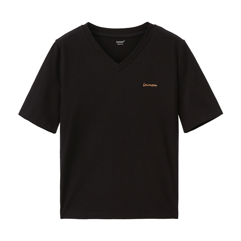 茵曼白色显瘦短袖女遮肉2020 t恤 茵曼田田极客T恤