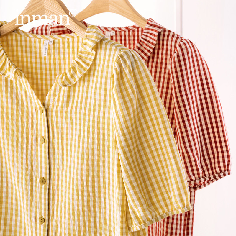  茵曼田田极客衬衫