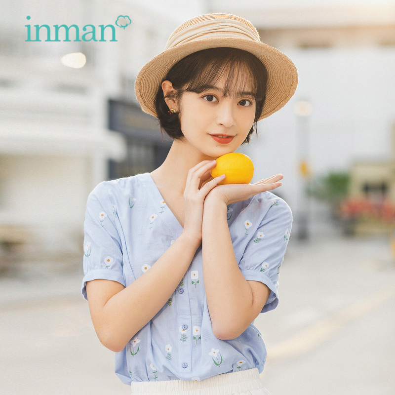  茵曼田田极客衬衫