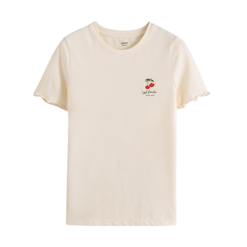  茵曼田田极客T恤