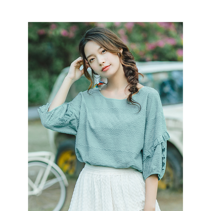  茵曼田田极客衬衫