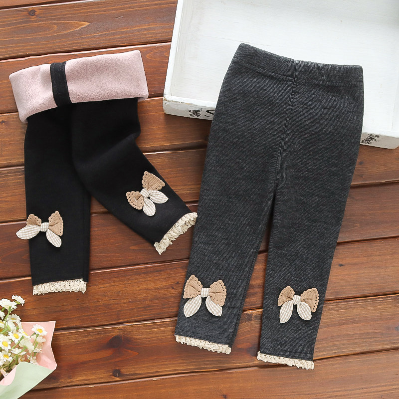 女童加绒打底裤秋冬外穿2025新款洋气宝宝薄绒长裤婴儿可开档裤子,淘宝优惠券,粉丝福利购,淘宝优惠卷