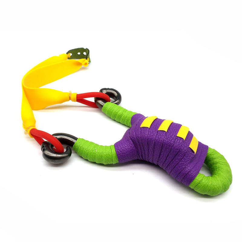 传统圆拖扁皮筋加长款不锈钢弹弓皮筋组强力普雷萨斯扁皮防冻拖挂 - 图3