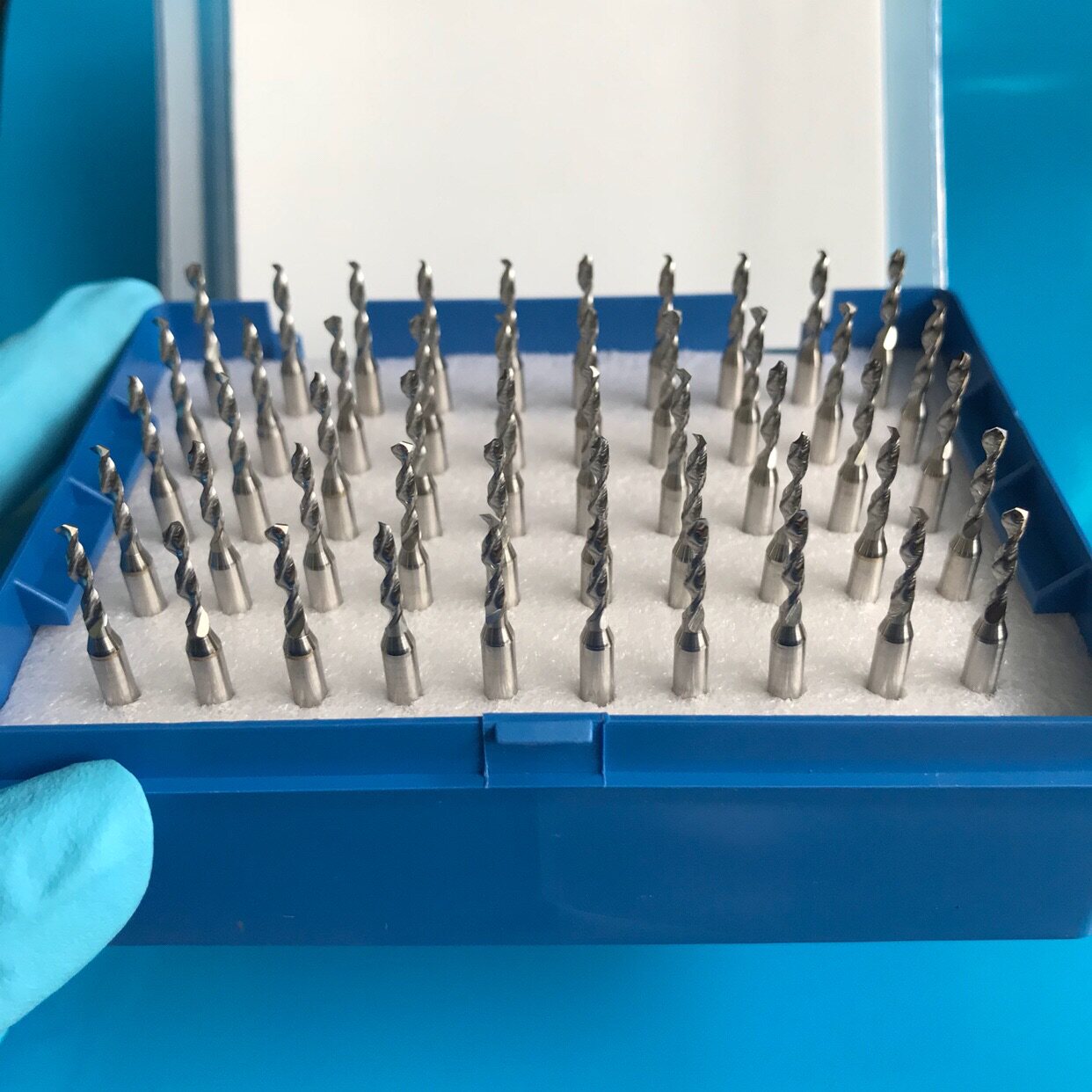 全新PCB钻头线路板打孔钨钢钻咀定柄钻进口合金微型钻1.25-2.2mm_虎窝淘