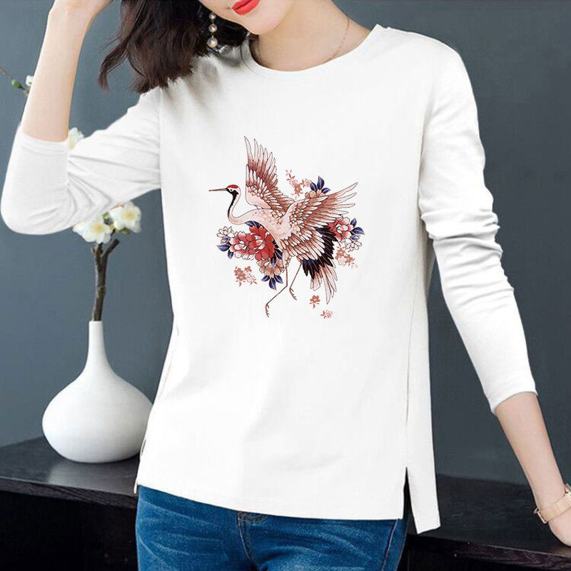 立体大号拼花烫画热转印画图案大号DIY衣服装饰熨烫贴T恤时尚贴花_虎窝淘