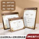 Wooden A4 catering menu price list customization