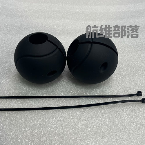 哈雷883滑翔公路 1200x48印第安 宝马保险杠通用橡胶防摔球防撞球 - 图2