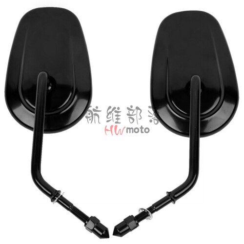 适用哈雷XL883 XL1200 X48硬汉戴娜 威路德 出口品质后视镜反光镜 - 图1