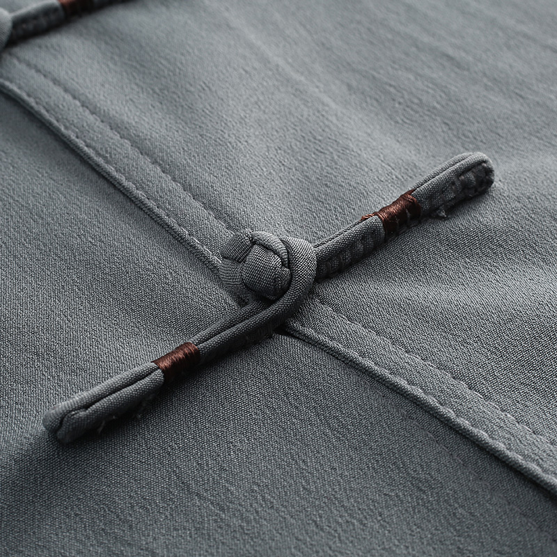 中老年唐装男短袖夏天爸爸透气舒适 大牌人服饰唐装