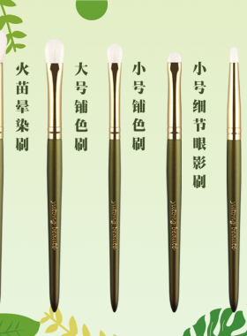 雨潼新品六月系列5支火苗套刷