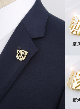 GT绅诚变形金刚徽章威震天胸针