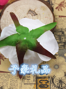 DIY仿真绢布头饰拍摄道具花环
