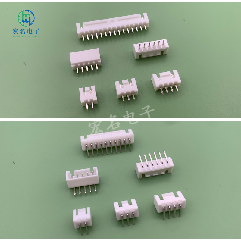 XHB/TJC3B接插件插头带线XH2.54mm带锁带扣连接器直弯针端子0.3平 - 图1