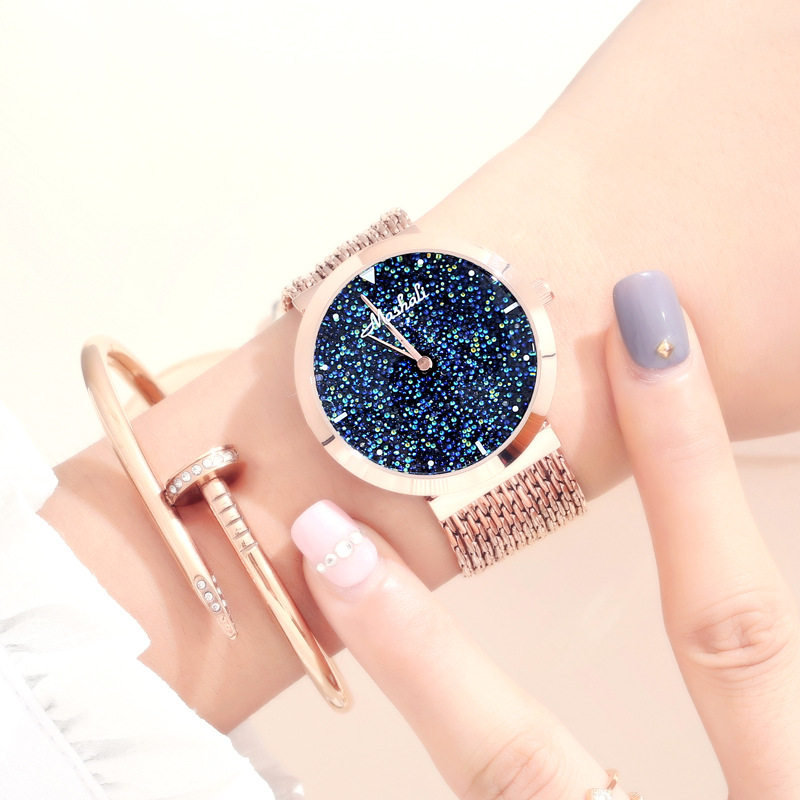 新版 玛莎莉mashali女士时尚流苏手表防水韩版女式石英表休闲女表