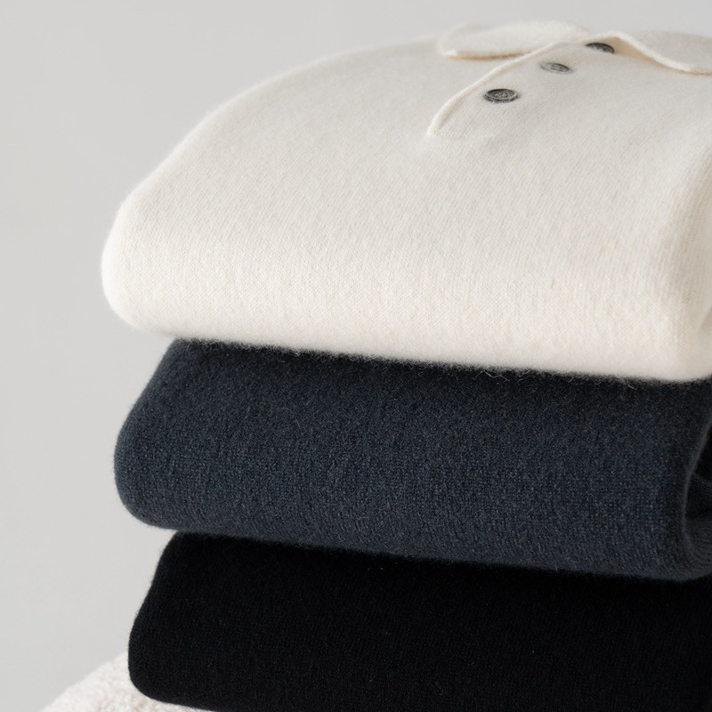 POLO领100纯羊绒衫男士针织衫衬衣2024秋冬时尚休闲长袖套头毛衣,淘宝优惠券,粉丝福利购,淘宝优惠卷