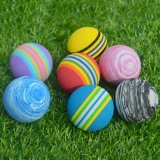 Гольф губка мяч мягкий мяч радужный мяч мяч чернила шарики в гольф -гольф вентилятор гольф вентилятор гольф поставляется