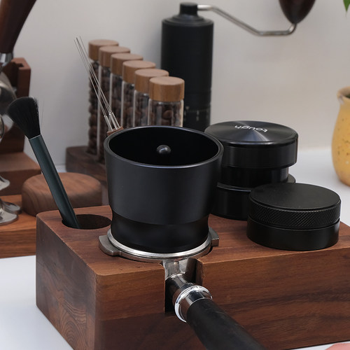 咖啡接粉环51/58mm通用落粉杯防静电飞粉接粉器意式手冲咖啡器具 - 图2