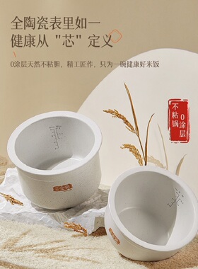 天际进口真陶瓷内胆多功能电饭煲
