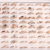 100 boxes of female rings student gold ins personalized fashion ring college style jewelry gift stationery store stall