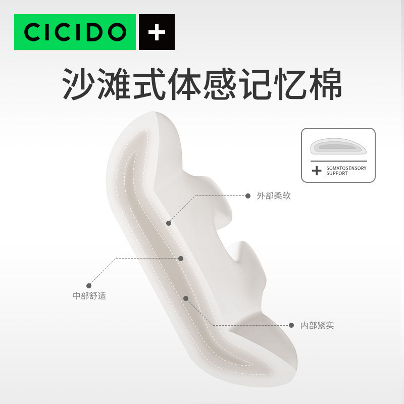 cicido兔年汽车腰靠背开头枕靠垫 夕夕多腰靠