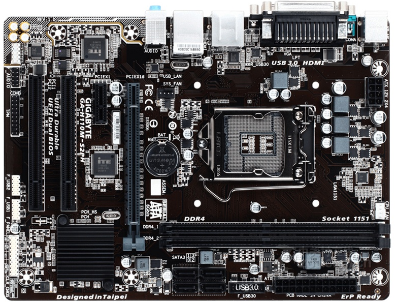 Gigabyte/技嘉 H110M-S2/DS2 B250M-D2V D3V B150M-HD3 B250M-D3H - 图3