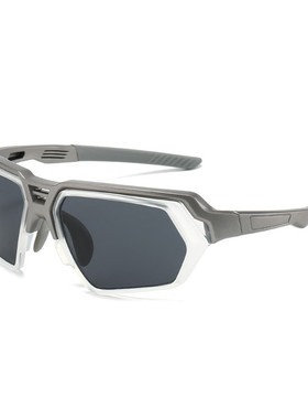 个性护目骑行近视太阳镜男女墨镜