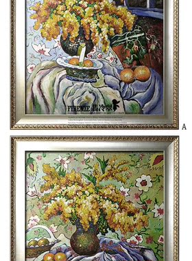 翡冷翠独家普罗旺斯花季手绘油画