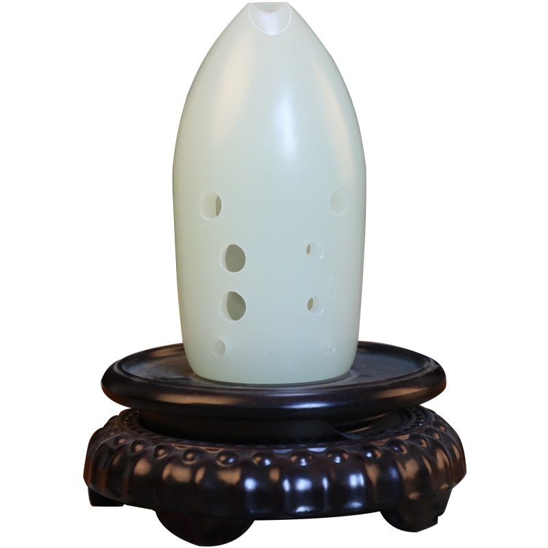 梦兮 树脂玉埙高3七星/西安指法十孔双腔笔筒专业演奏成人初学陨 - 图3