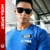 Áo thun nam tay lửng màu đen bó sát nam 2019 mới cotton nửa tay tròn hem nam mùa hè quần áo thể thao thủy triều - Áo phông ngắn Áo phông nam hàng hiệu Áo phông ngắn