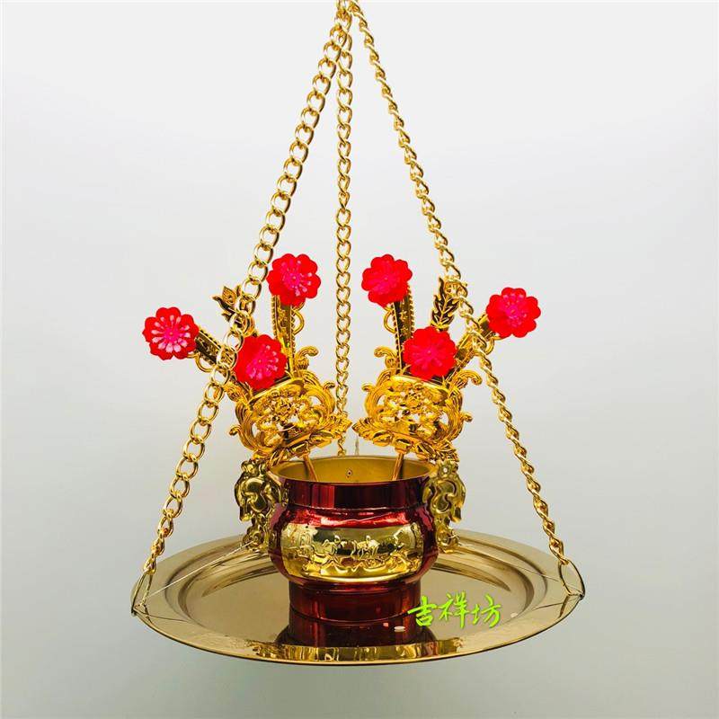 潮汕习俗用品天地炉天公香炉木制天地父母带盘吊挂式室内香炉,淘宝优惠券,粉丝福利购,淘宝优惠卷