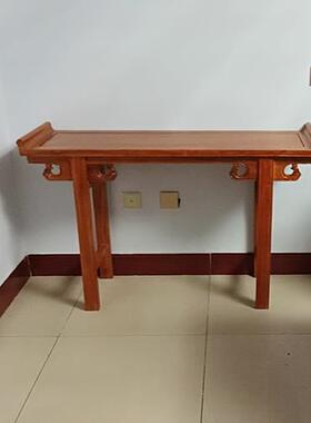 实木供桌仿古条案供佛台玄关桌条几特价中式贡品财神桌