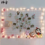 Железное искусство сетка стержни термины сети полки лаурет киоски небольшие товары детского сада фотоостена дисплей висящая стена висящая стена