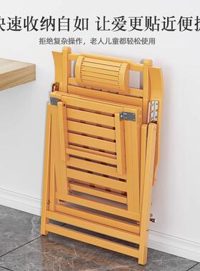 竹躺椅折叠椅午睡椅老人逍遥椅阳台竹椅子懒人靠背椅夏凉午休家用