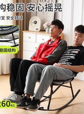 躺椅折叠午休午睡摇椅成人家用休闲客厅阳台懒人晒太阳户外摇摇椅