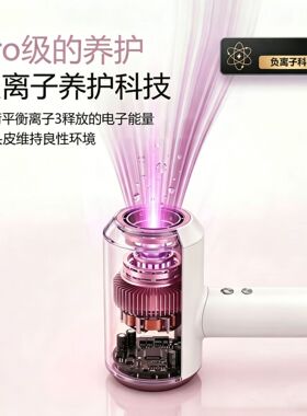 高速吹风机负离子护发速干家用吹头发风筒大风力华强北某森电吹风